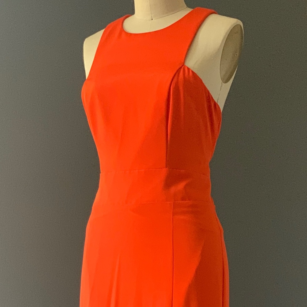 Orange Nicole Miller Gown